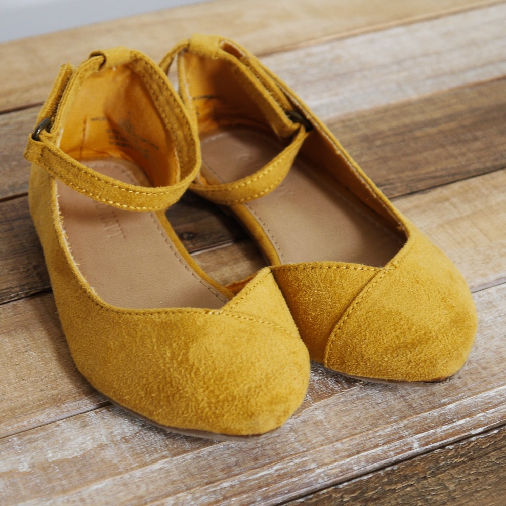 old navy suede flats